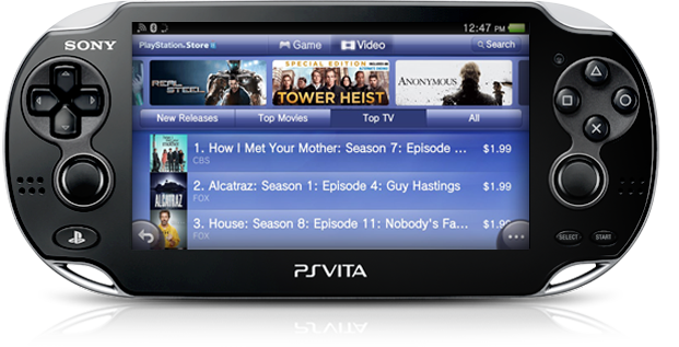 PS Vita Movies